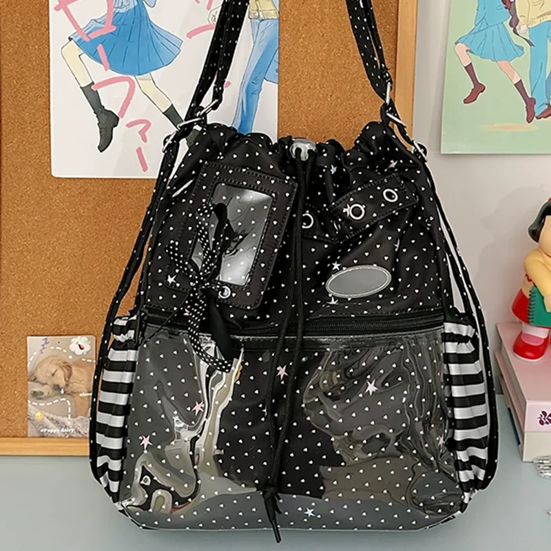 Harajuku Ita Bag,Polka Dot Dra - Anime Tote Bag ulasan dan harga