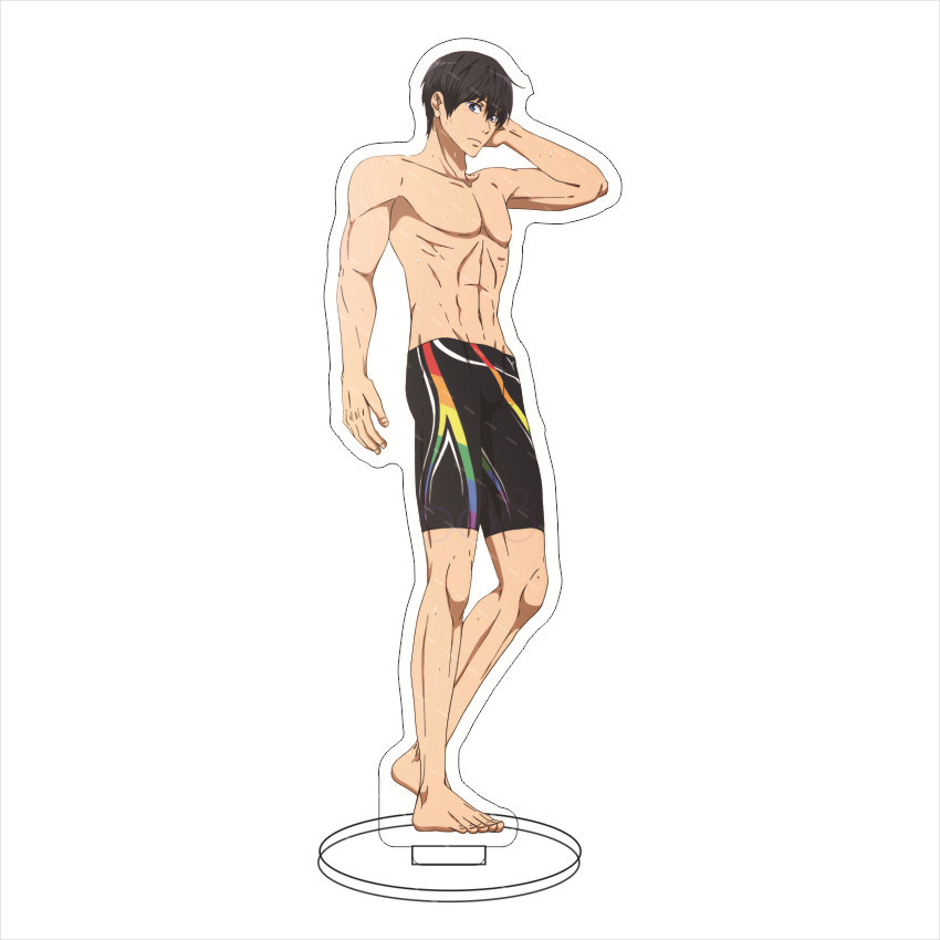 16CM Anime Acrylic Figure Free - Anime Merchandise Collection ulasan dan harga
