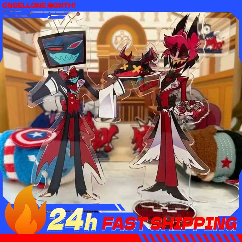 2pcs Hazbin Anime Peripherals  - Anime Merchandise Collection ulasan dan harga