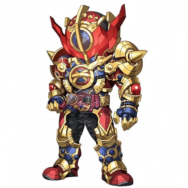 Kamen Rider chibi anime mercha - Anime Merchandise Japan ulasan dan harga