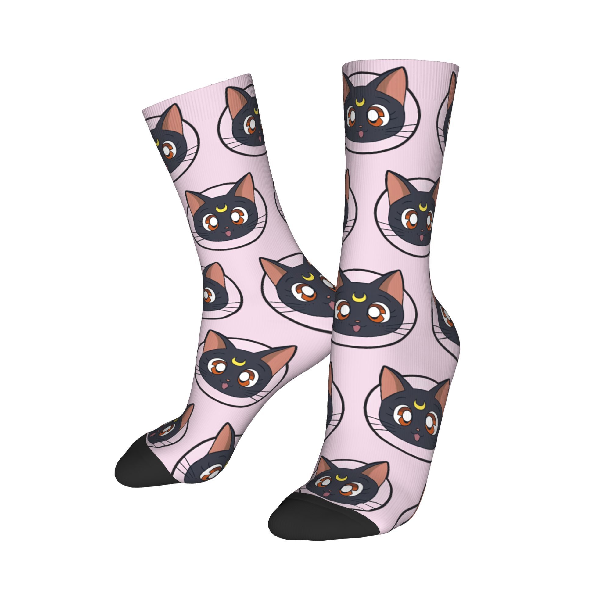 Trendy Unisex Crew Socks Sailo - Anime Merchandise Dress ulasan dan harga