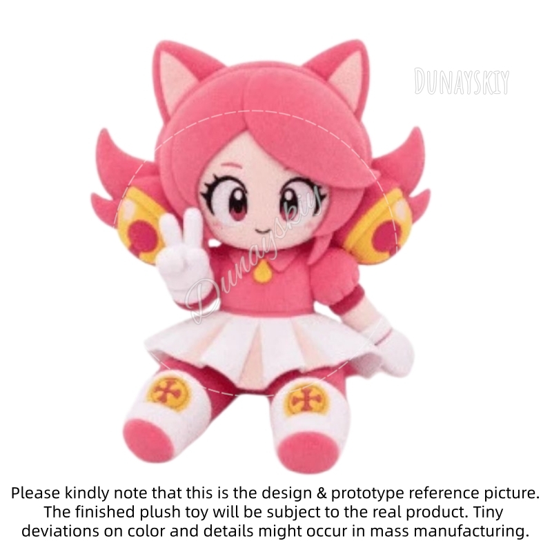 Deltarune Pink Cat Stuffed Plu - Anime Merchandise Dress ulasan dan harga