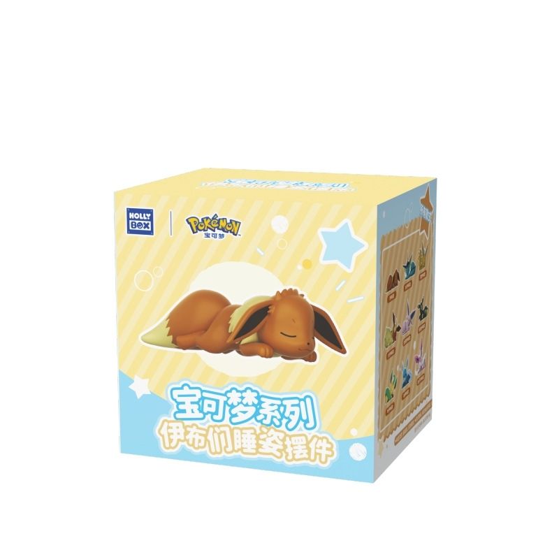 Pokemon Eevee Sleeping Positio - Pokemon Anime Merchandise ulasan dan harga