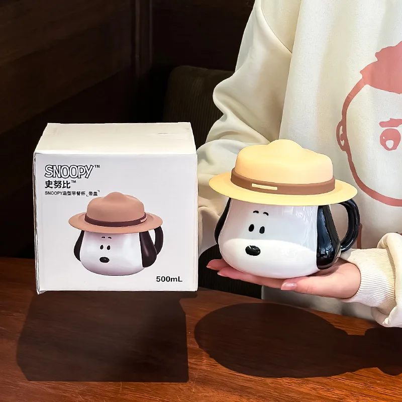 Snoopy Straw Hat Design Cerami - Anime Merchandise Ideas ulasan dan harga